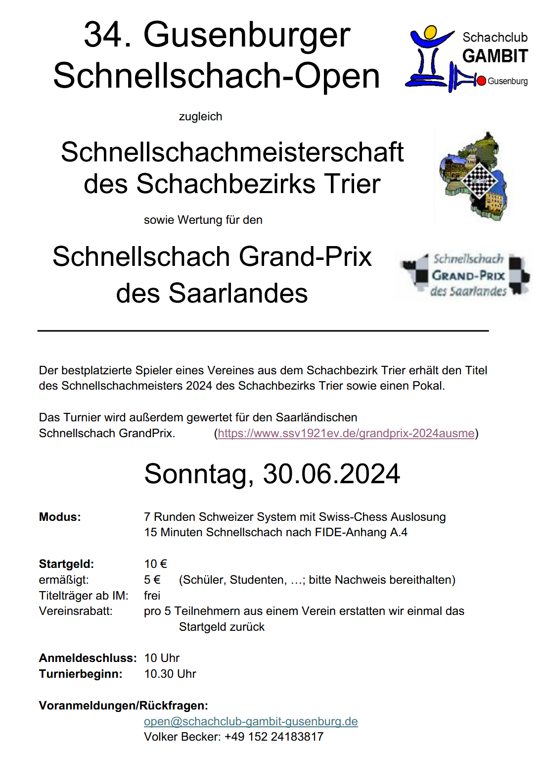 Schnellschach Open 2024 01